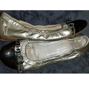 AGL Attilio Giusti Leombruni Brown Gold Leather